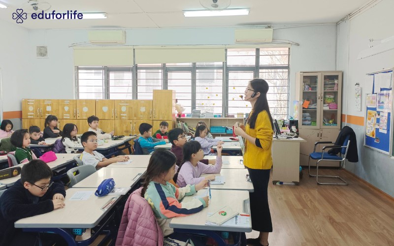 Sách ơi mở ra triển khai việc giảng dạy tại Trường Tiểu học Ngôi sao Hà Nội