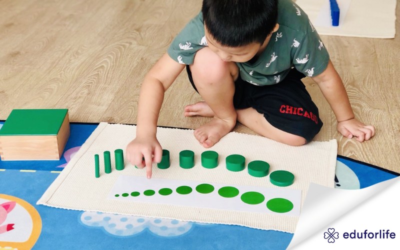 Montessori là một triết lý giáo dục trẻ em được phát triển bởi bác sĩ và nhà giáo dục người Ý