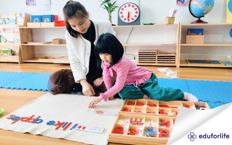 Sự khác biệt của Montessori với các phương pháp giáo dục truyền thống