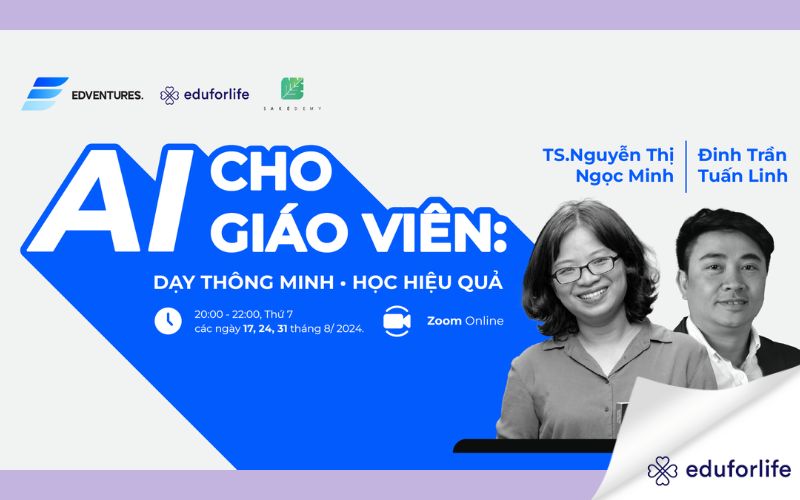 Hoạt động giáo dục 10 năm của EduForLife với AI