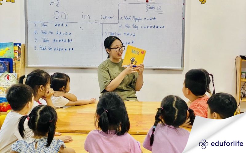 Hoạt động giáo dục 10 năm của EduForLife với kể chuyện sáng tạo