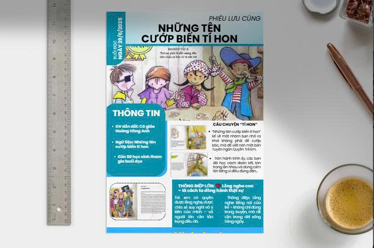 BẢN TIN BUỔI ĐỌC TỐI 29/6: Phiêu lưu cùng “Những tên cướp biển tí hon”