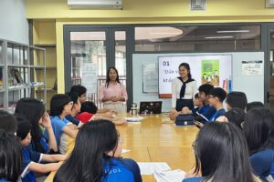 Một giờ học đáng nhớ tại Trường SENTIA: Gặp gỡ nhà văn Nguyễn Hoàng Diệu Thủy