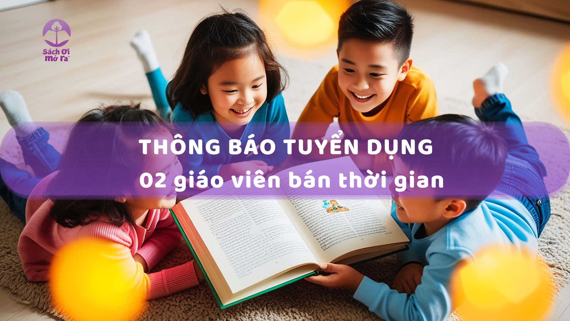 Thông báo tuyển dụng giáo viên bán thời gian