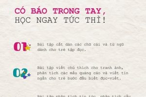 Báo giấy – một lớp học bị bỏ quên trong mỗi gia đình…