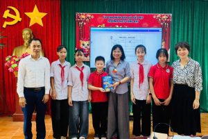 Phát triển văn hóa đọc từ thư viện trường học: Chương trình tập huấn tại THCS Tòng Bạt