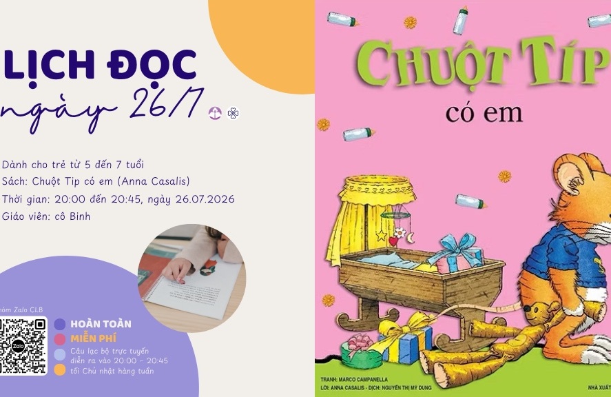 Chuột Típ có em | Cả nhà cùng đọc – Tuần 59